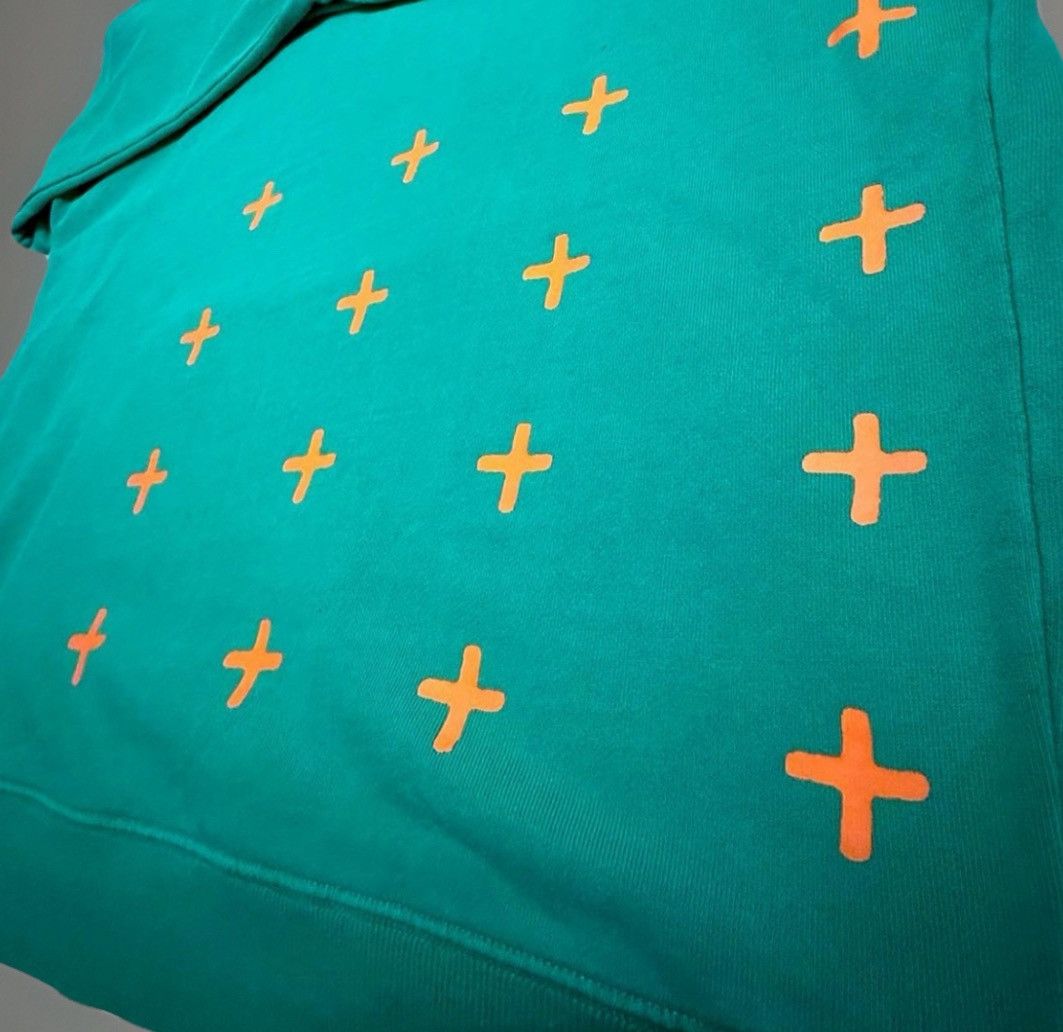 Ksubi Ksubi LIFE Drawstring Hoodie-Green w/Orange - Rare - Size S Size US S / EU 44-46 / 1 - 5 Thumbnail