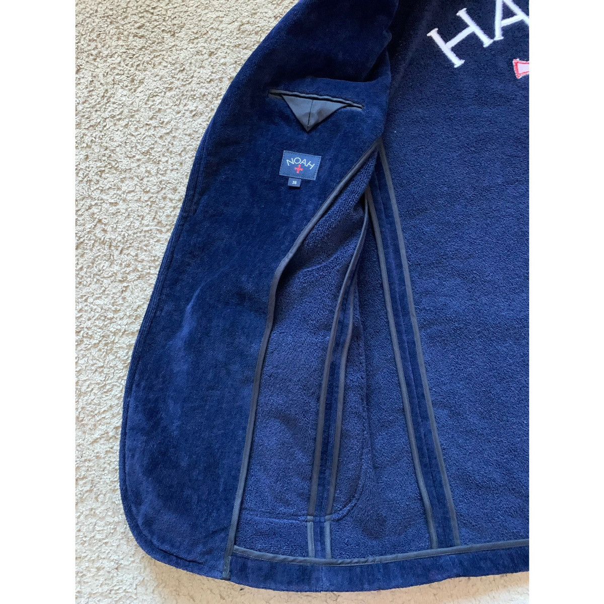 Noah NOAH➕LOGO TERRY BLAZER JACKET Size 38R - 11 Thumbnail