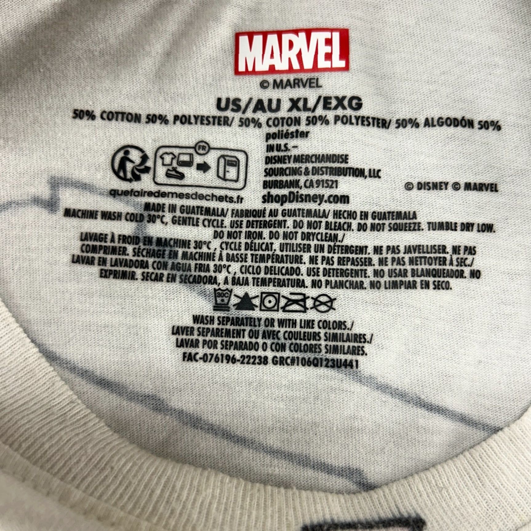 Vintage VINTAGE Marvel Shirt Mens XL White Thor Flying All Over Print Short Sleeve AOP Retro Size US XL / EU 56 / 4 - 2 Thumbnail