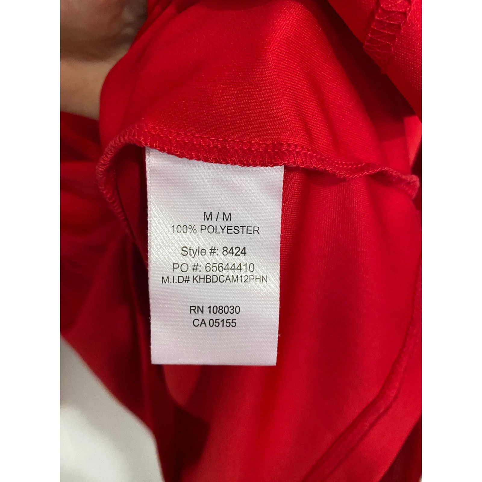 NCAA Nebraska Cornhuskers Red 1/4-Zip Men's Size Medium Size US M / EU 48-50 / 2 - 4 Thumbnail