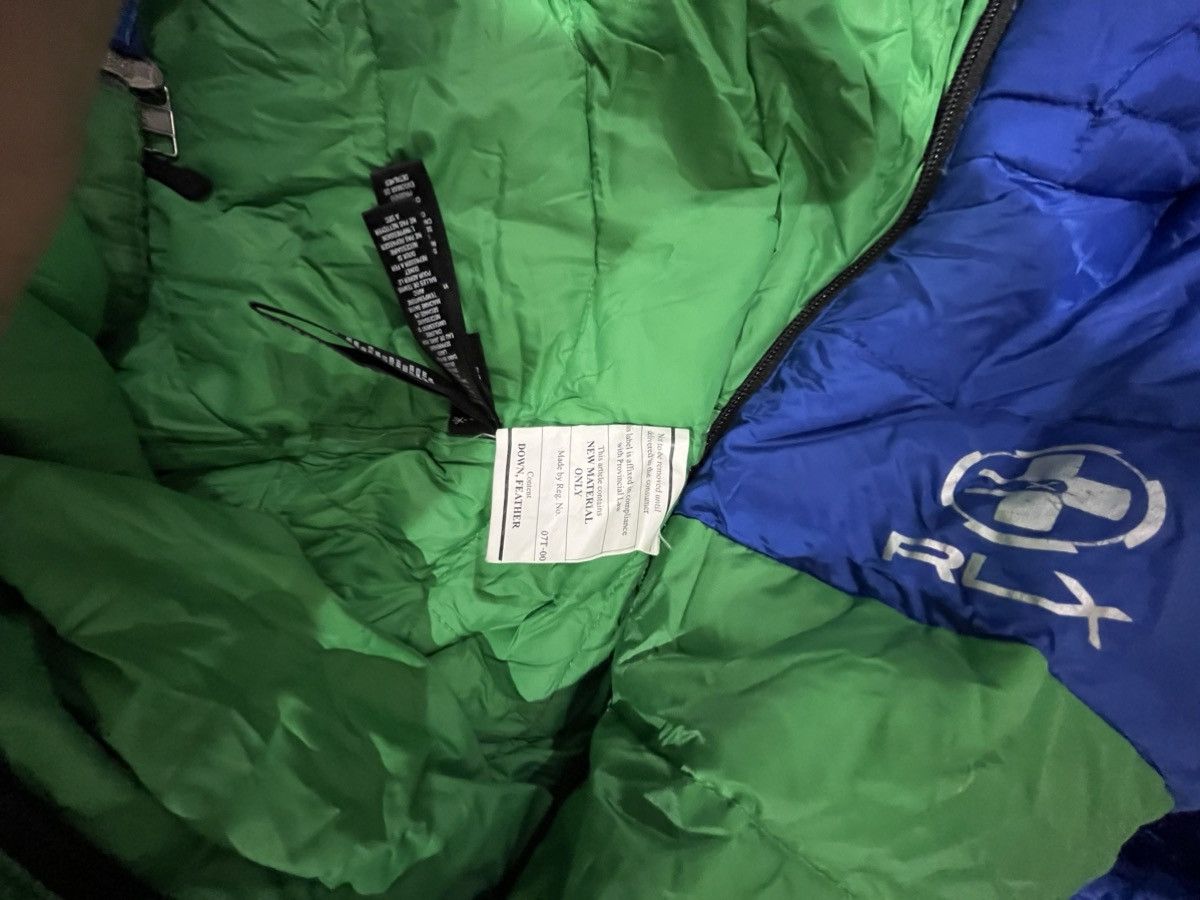 RLX Ralph Lauren RLX Ralph Lauren Men's Blue Green Puffer Down Jacket Size US XL / EU 56 / 4 - 2 Thumbnail