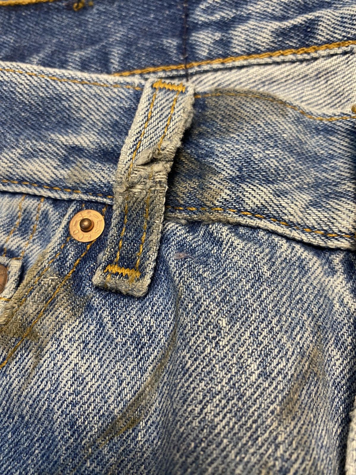 Levi's × Vintage Levis 501 Button Fly Size US 29 - 15 Thumbnail