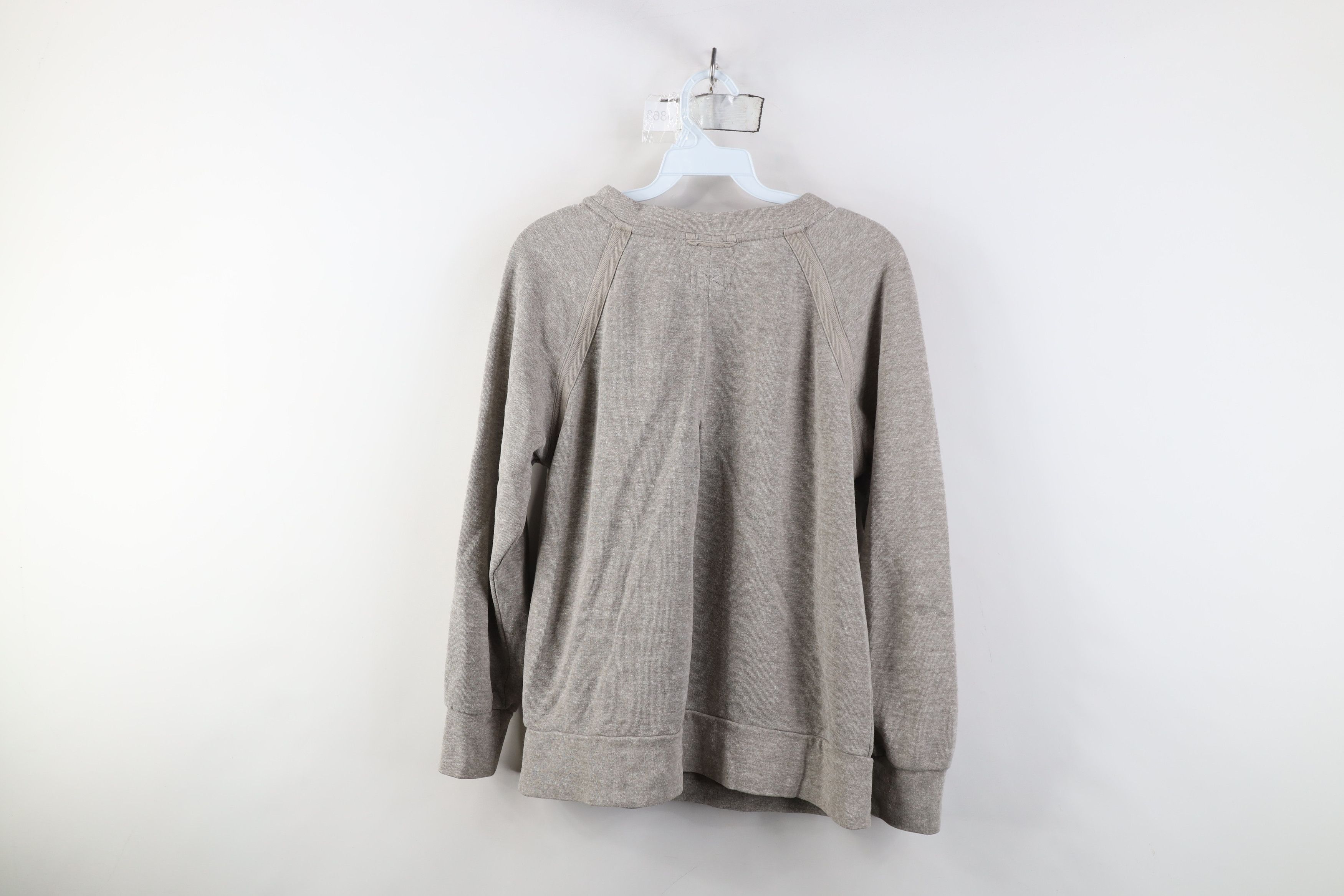 Prana prAna Breathe Blank Linen Blend Crewneck Sweatshirt Gray Size M / US 6-8 / IT 42-44 - 12 Thumbnail