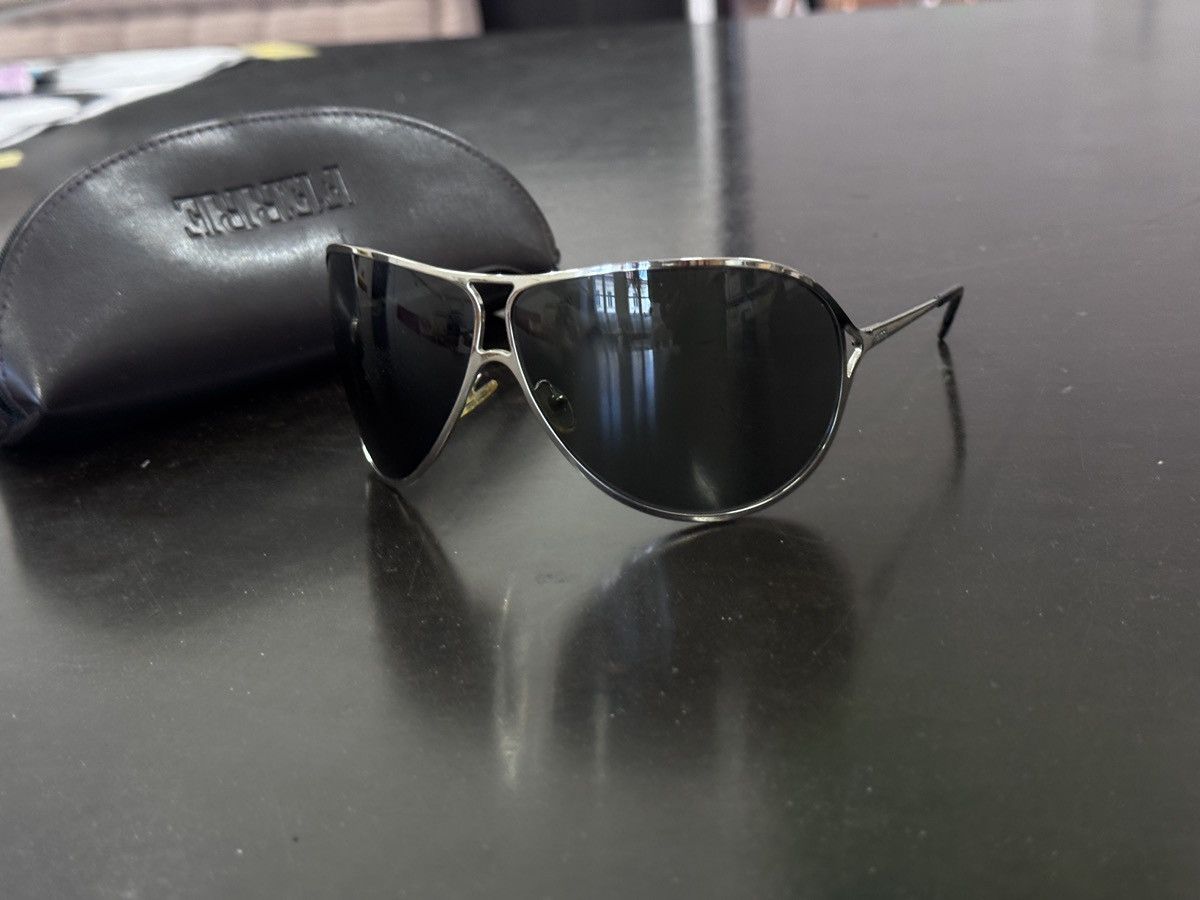 Gianfranco Ferre Archival Y2K Gianfranco Ferré Chrome Aviator Sunglasses Size ONE SIZE - 3 Thumbnail