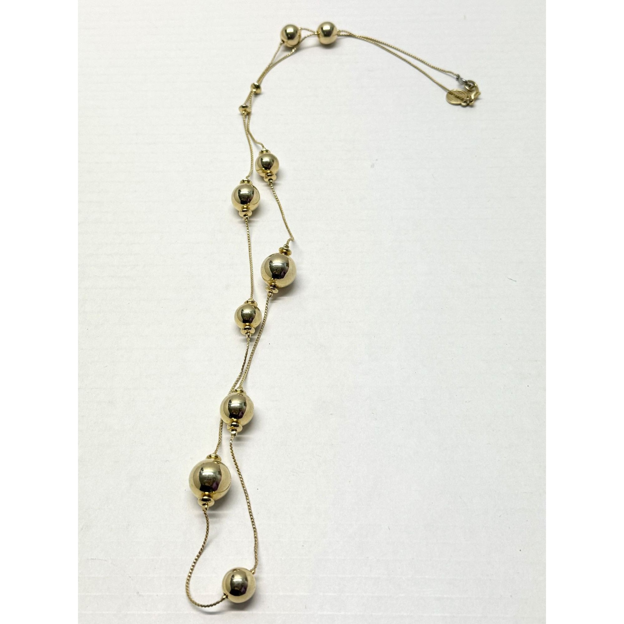 Anne Klein Anne Klein gold ball bead necklace Size ONE SIZE - 2 Thumbnail