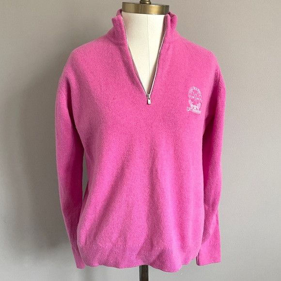 Other Tom Morris St Andrew's ¼ Zip Wool Sweater - Small 🇬🇧 Size S / US 4 / IT 40 - 2 Thumbnail