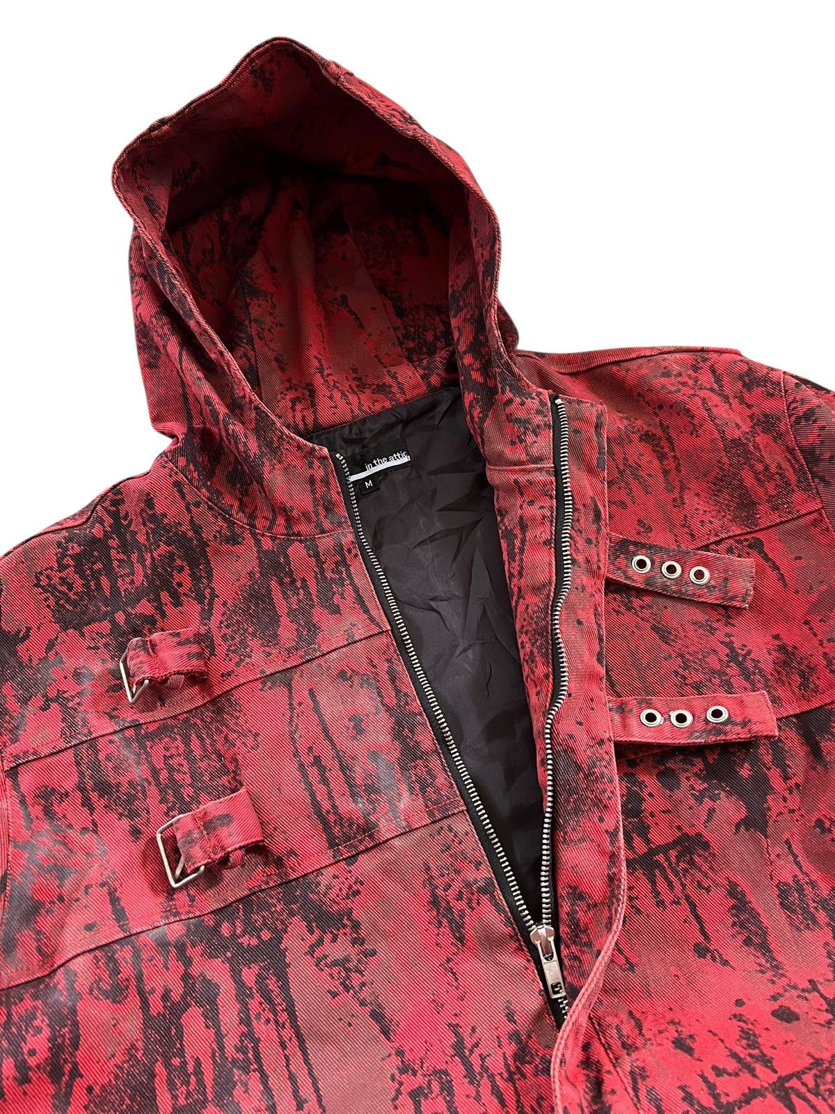 In The Attic 1990s In The Attic ‘Raining Blood” Bondage Jacket Size US L / EU 52-54 / 3 - 11 Thumbnail