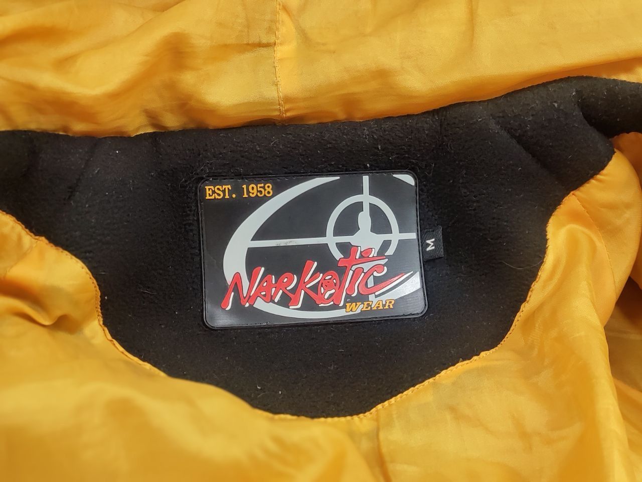 Narcotic GDC Vintage Narcotic Wear Baggy logo Fleece Jacket Y2K Style Size US M / EU 48-50 / 2 - 22 Thumbnail