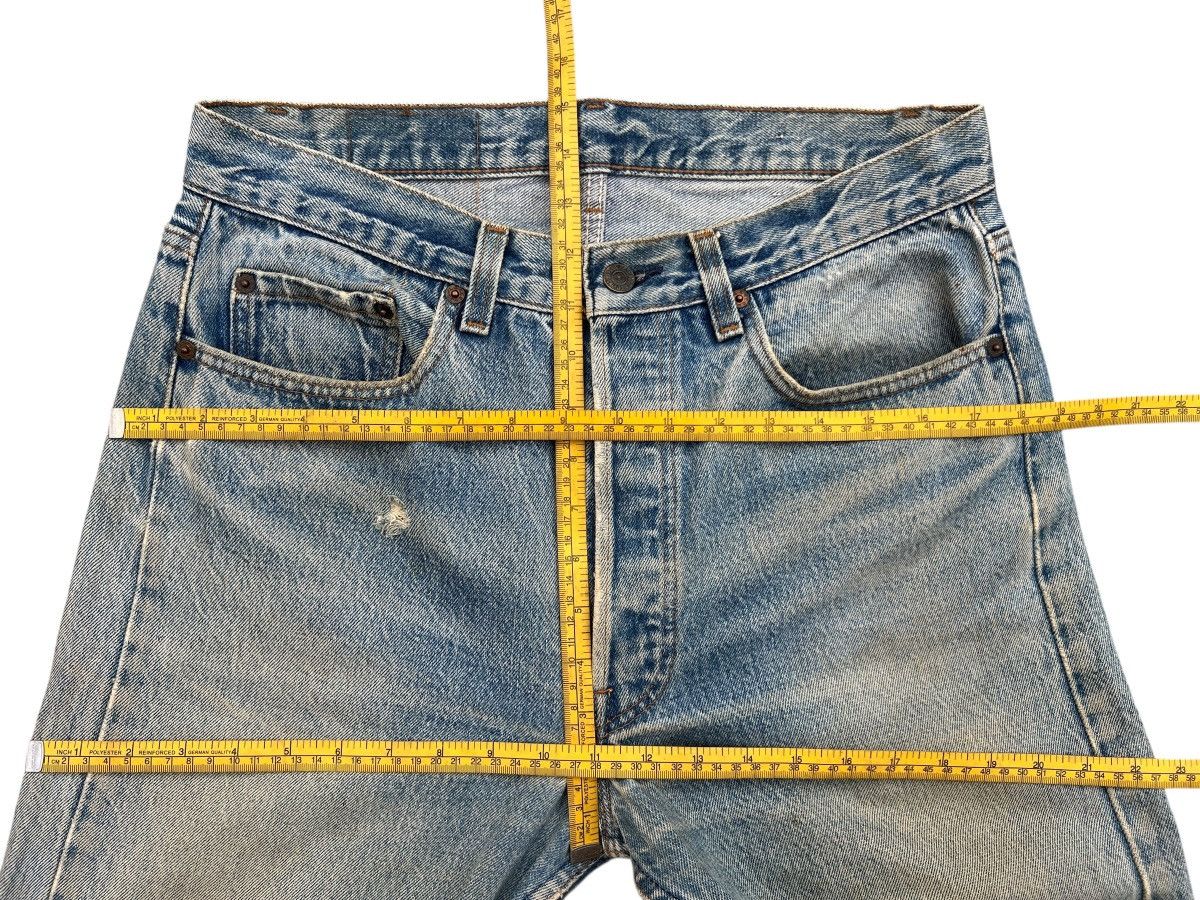 Levi's Vintage 80s Levis Distressed Mudwash Denim Jeans 33x34 W33 Size US 33 - 13 Thumbnail