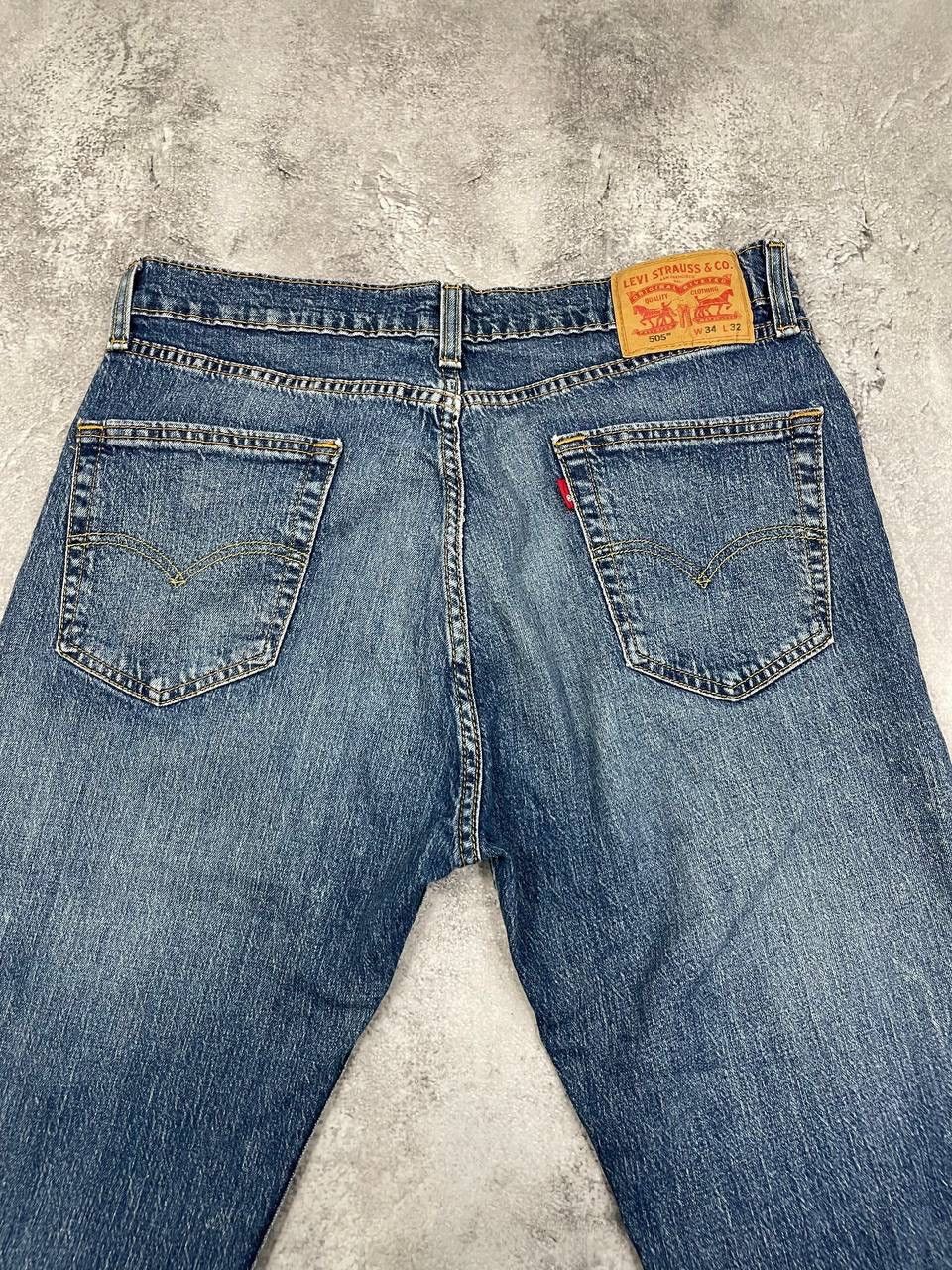 Levi's Levi's 501 Men Vintage Denim Jeans Straight Fit Blue SizeW34 Size US 34 / EU 50 - 9 Thumbnail