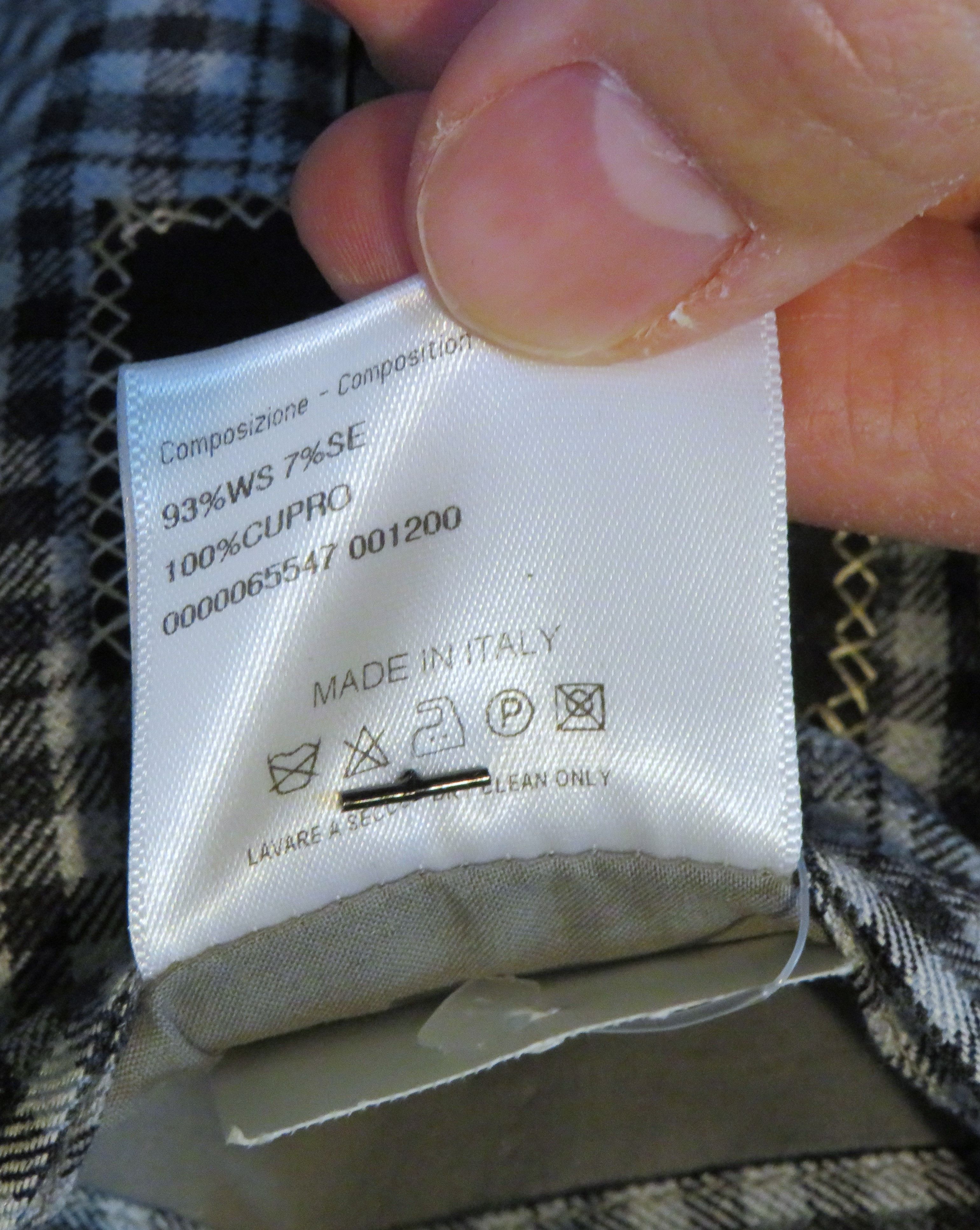 Brioni Piuma Sky Blue Check Cashmere Silk Two Button Blazer 40R NWT Size 40R - 13 Thumbnail