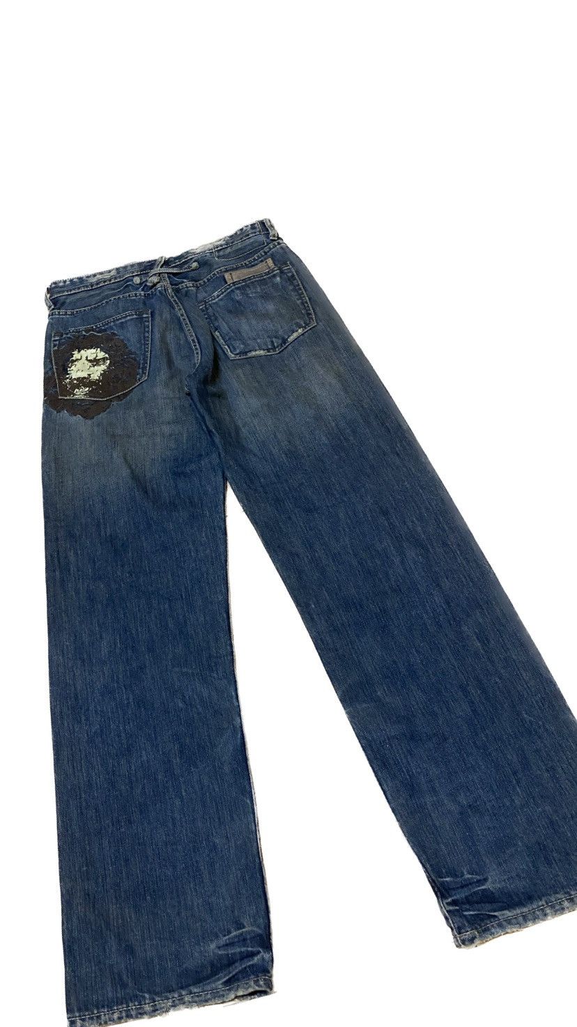 Japanese Brand × Live Mechanics Live Mechanics Denim Jeans vintage Size US 33 - 3 Thumbnail