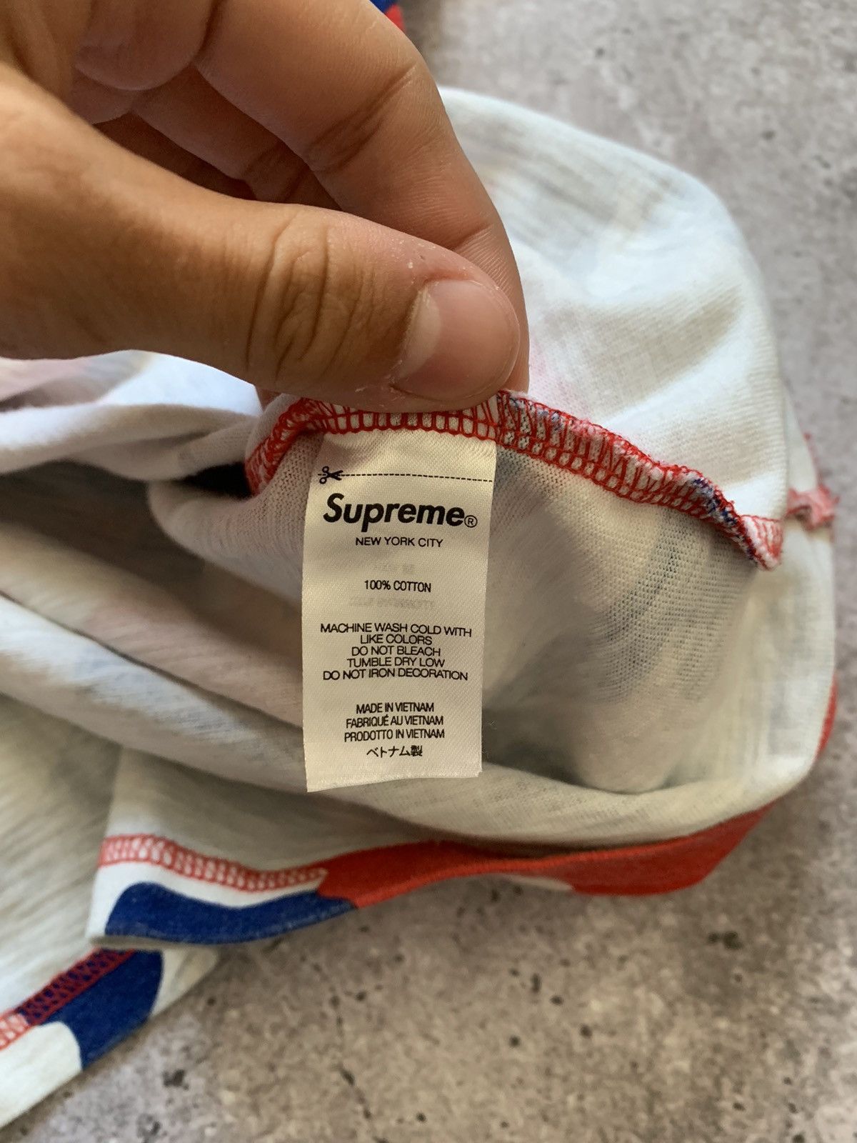 Supreme 🔥CRAZY SUPREME CAMO T-SHIRT TEE Size US M / EU 48-50 / 2 - 10 Thumbnail