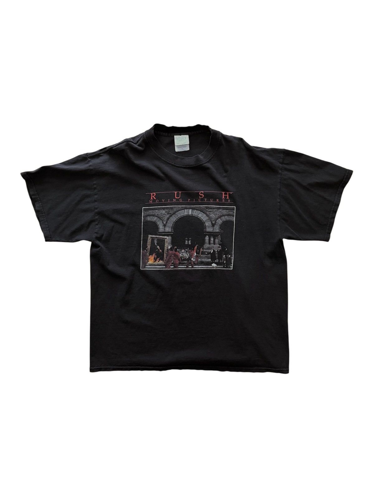 Vintage Vintage Rush Moving Pictures Graphic Tee Size US XL / EU 56 / 4 - 1 Thumbnail
