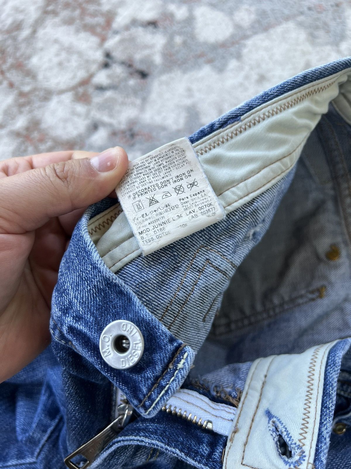 Diesel Y2K Diesel Vintage Jeans Size 30" / US 8 / IT 44 - 10 Thumbnail
