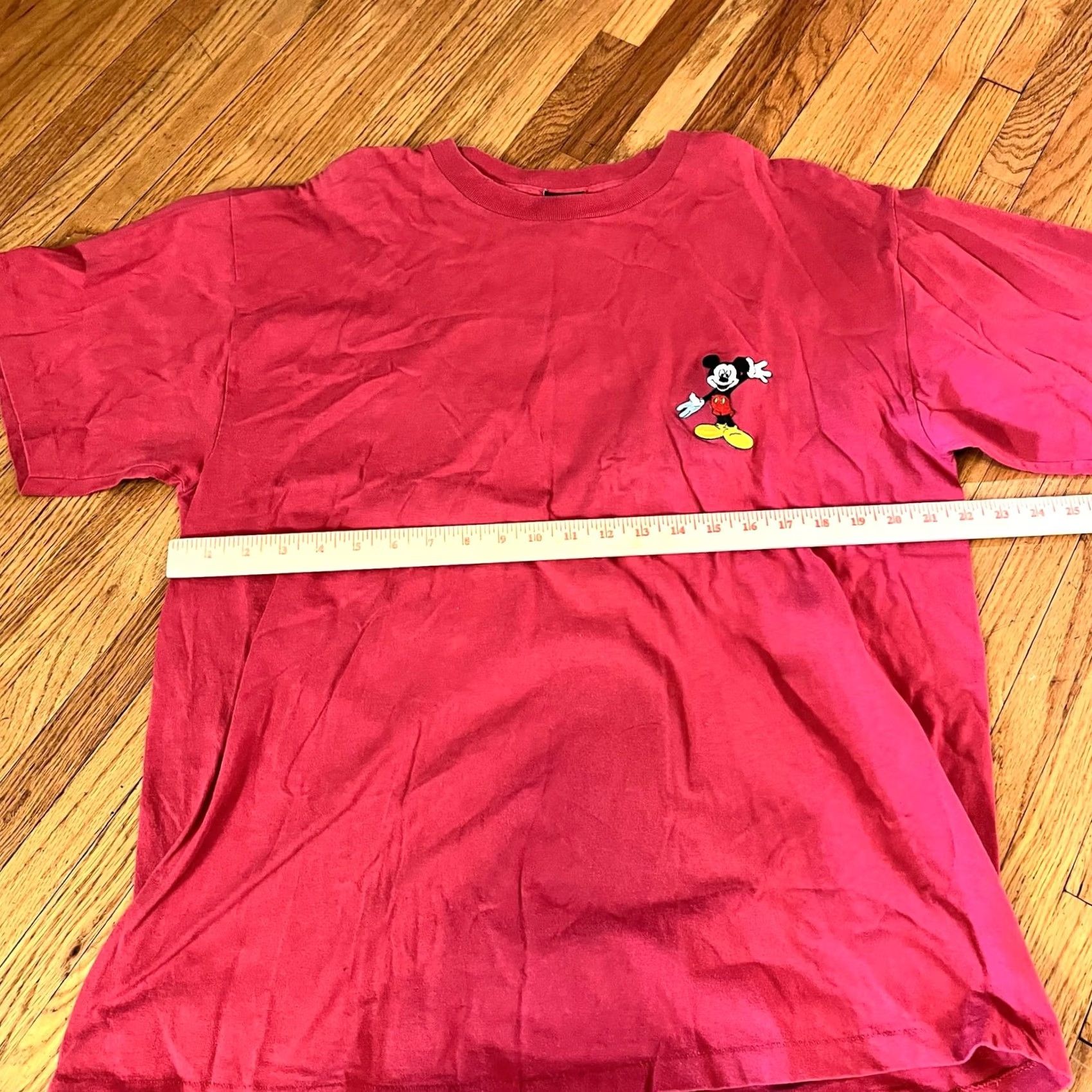Mickey & Co. VINTAGE Mickey Shirt Minneapolis Graphic Red L Mens Large Single Stitch Tshirt Size US L / EU 52-54 / 3 - 7 Thumbnail