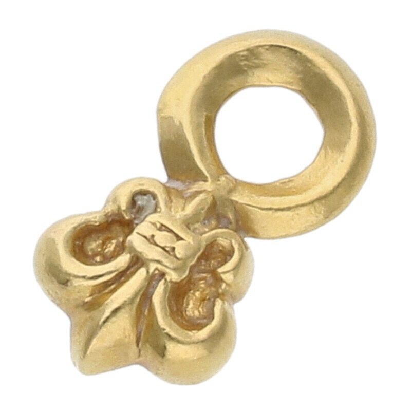 Chrome Hearts Chrome Hearts Flare Stack Charm Gold Necklace Size ONE SIZE - 1 Thumbnail