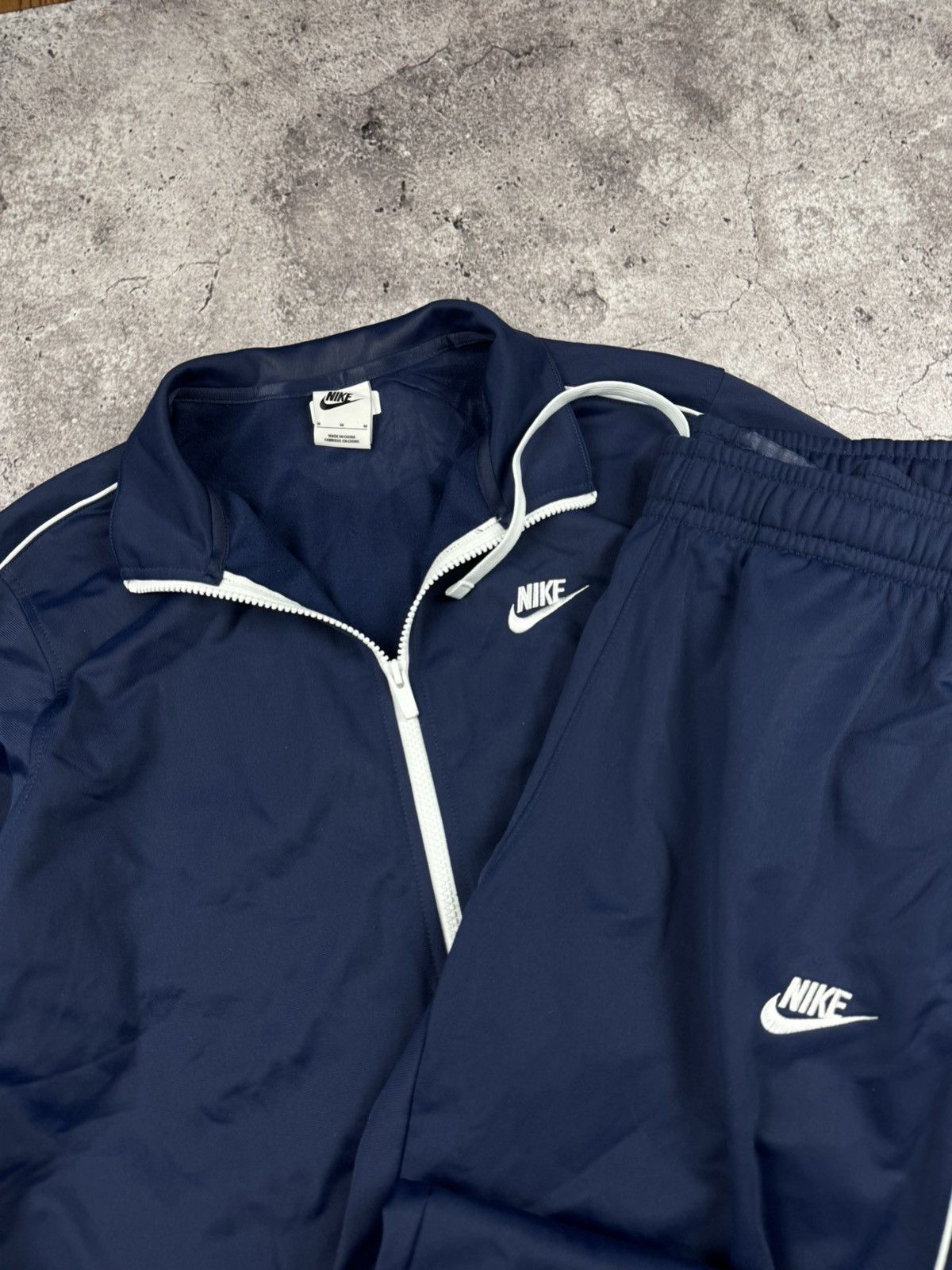 Nike Vintage Nike Y2K Track Suit Set Jacket Pants Striped Japan Size US M / EU 48-50 / 2 - 3 Thumbnail
