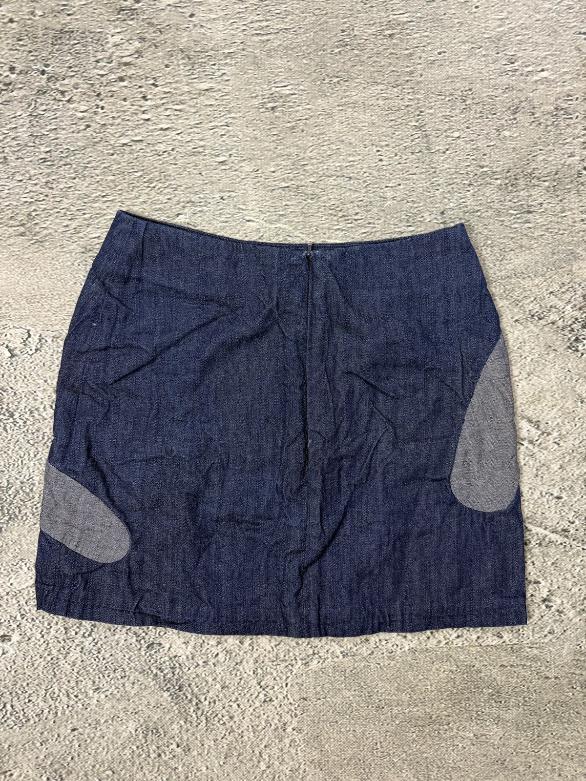 Evisu Evisu Donna vintage navy skirt big seagull logo Y2K Size 27" / US 4 / IT 40 - 2 Thumbnail