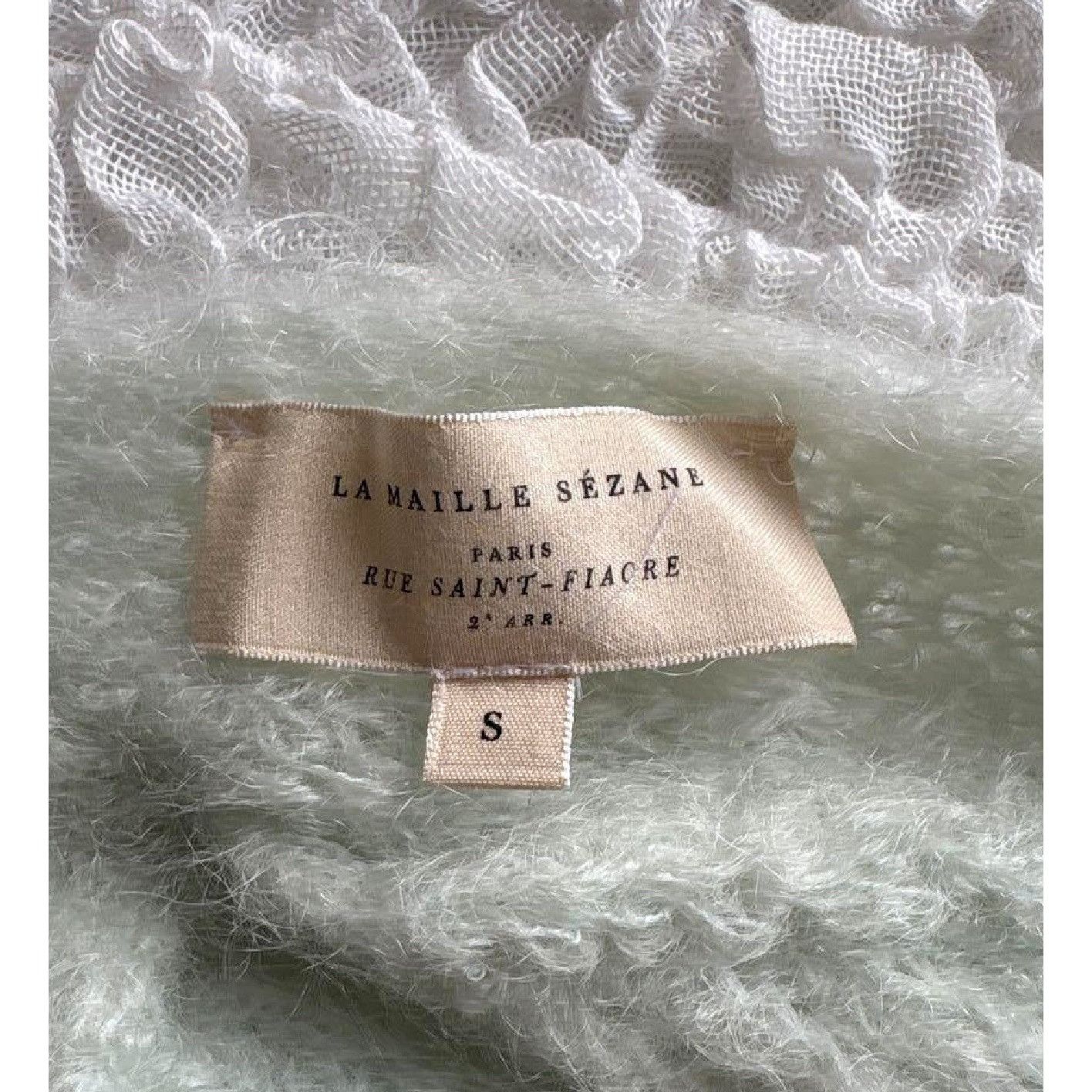 Sezane Rare Sezane mint light green Italy jumper sweater SZS Size S / US 4 / IT 40 - 4 Thumbnail
