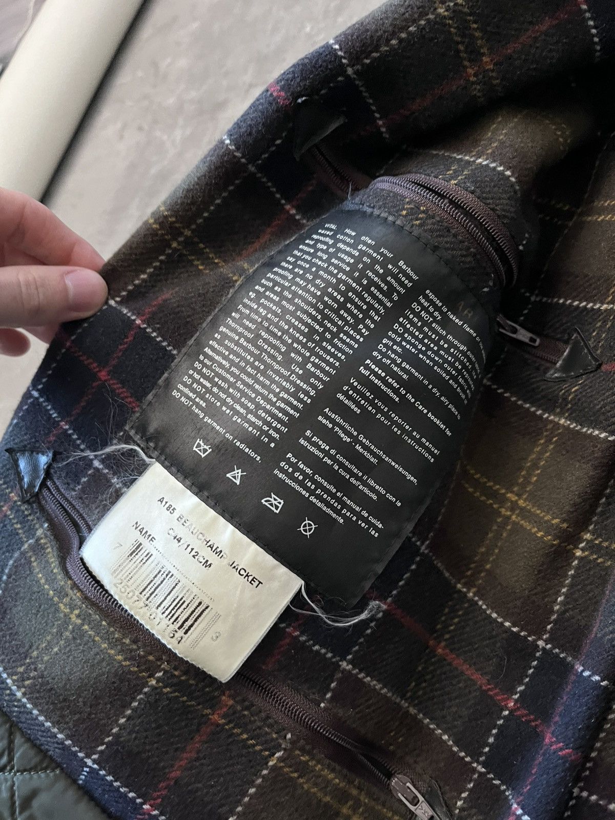 Barbour Barbour Waxed Vintage Beauchamp jacket coat Size US L / EU 52-54 / 3 - 22 Thumbnail