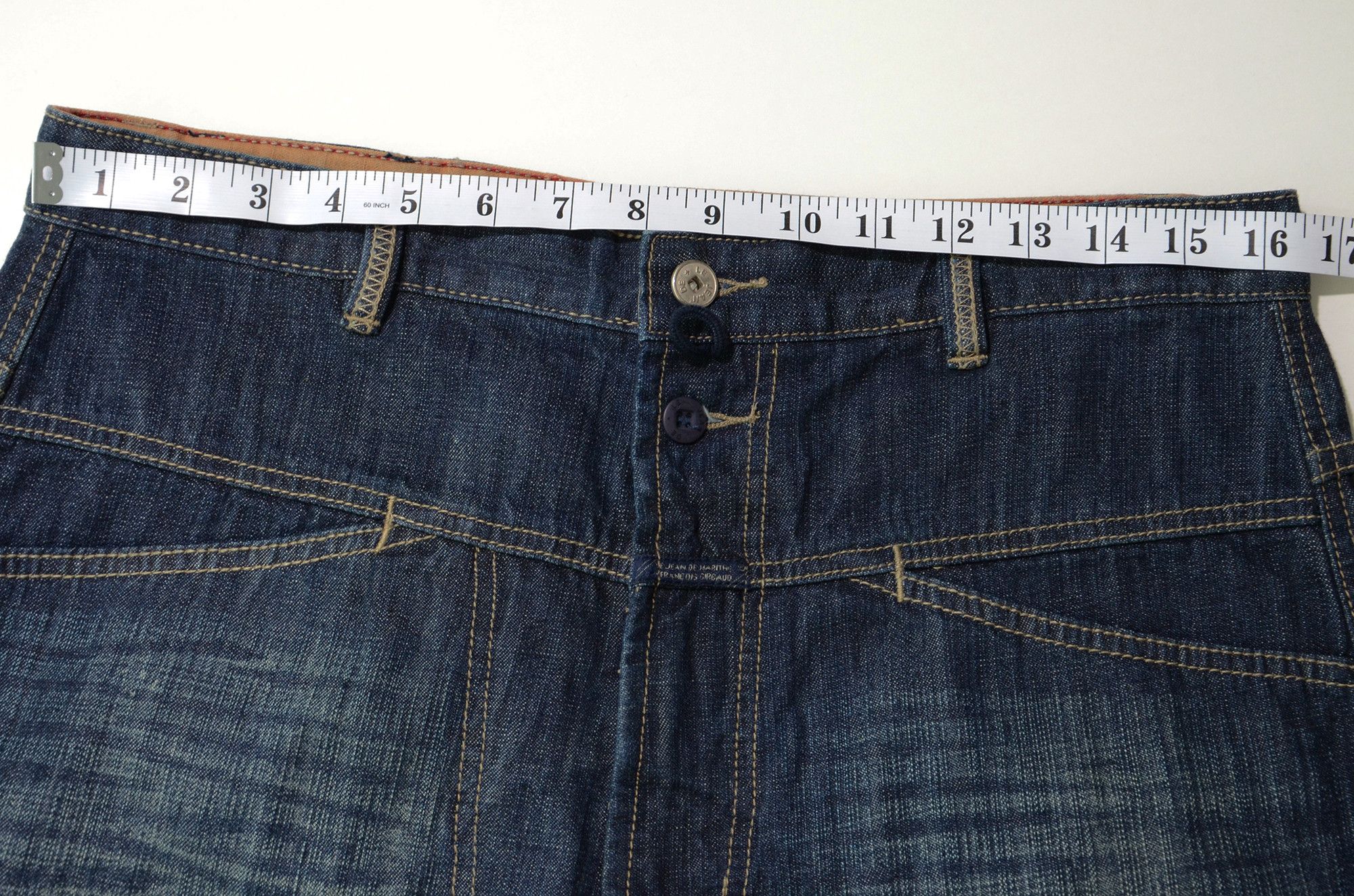 Marithe + Francois Girbaud M+FG Jorts W32 Denim 2006 Carft Y2K Streetwear Size US 32 / EU 48 - 9 Thumbnail