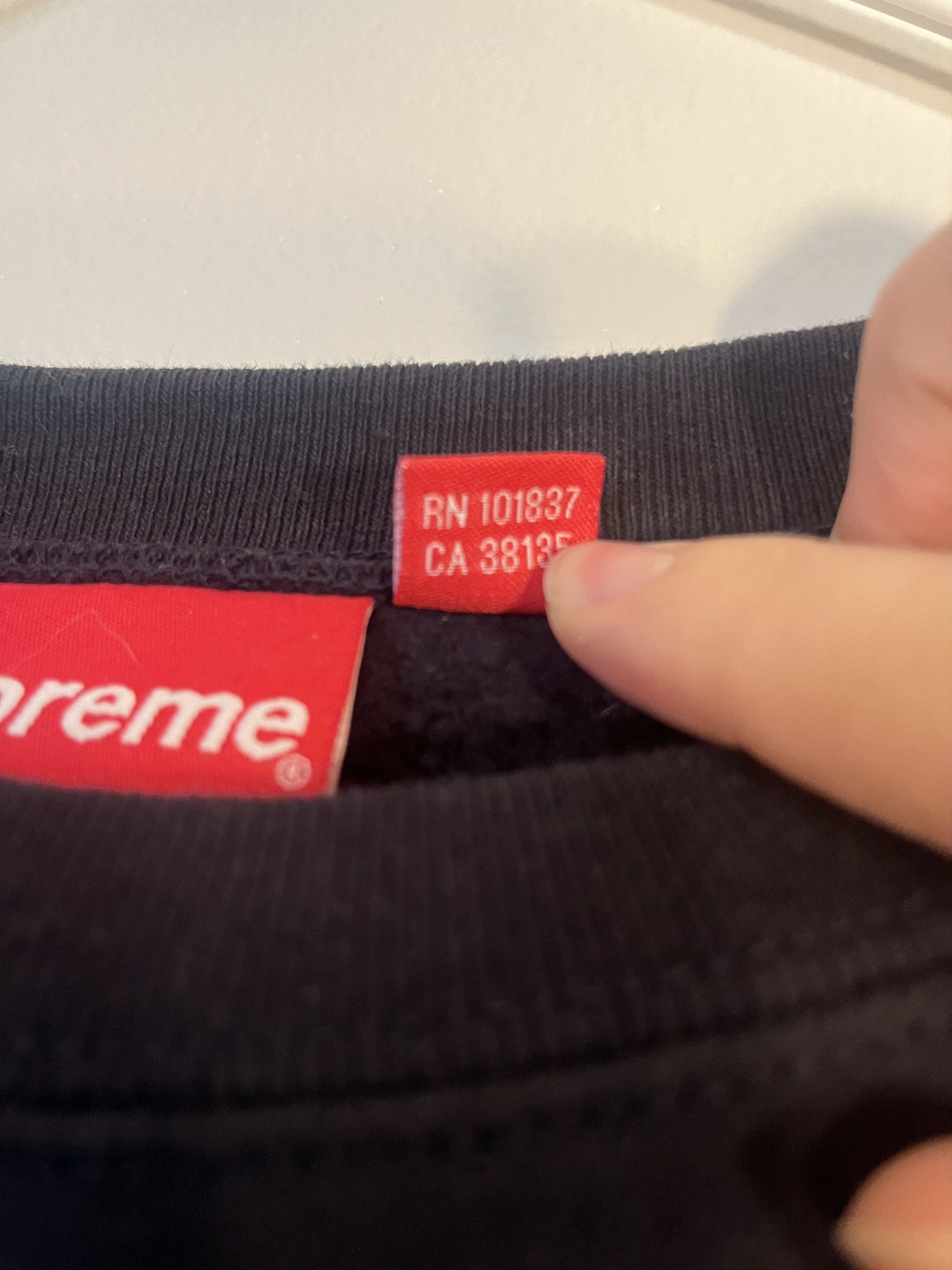 Supreme Supreme Stacked Crewneck Size US XL / EU 56 / 4 - 2 Thumbnail