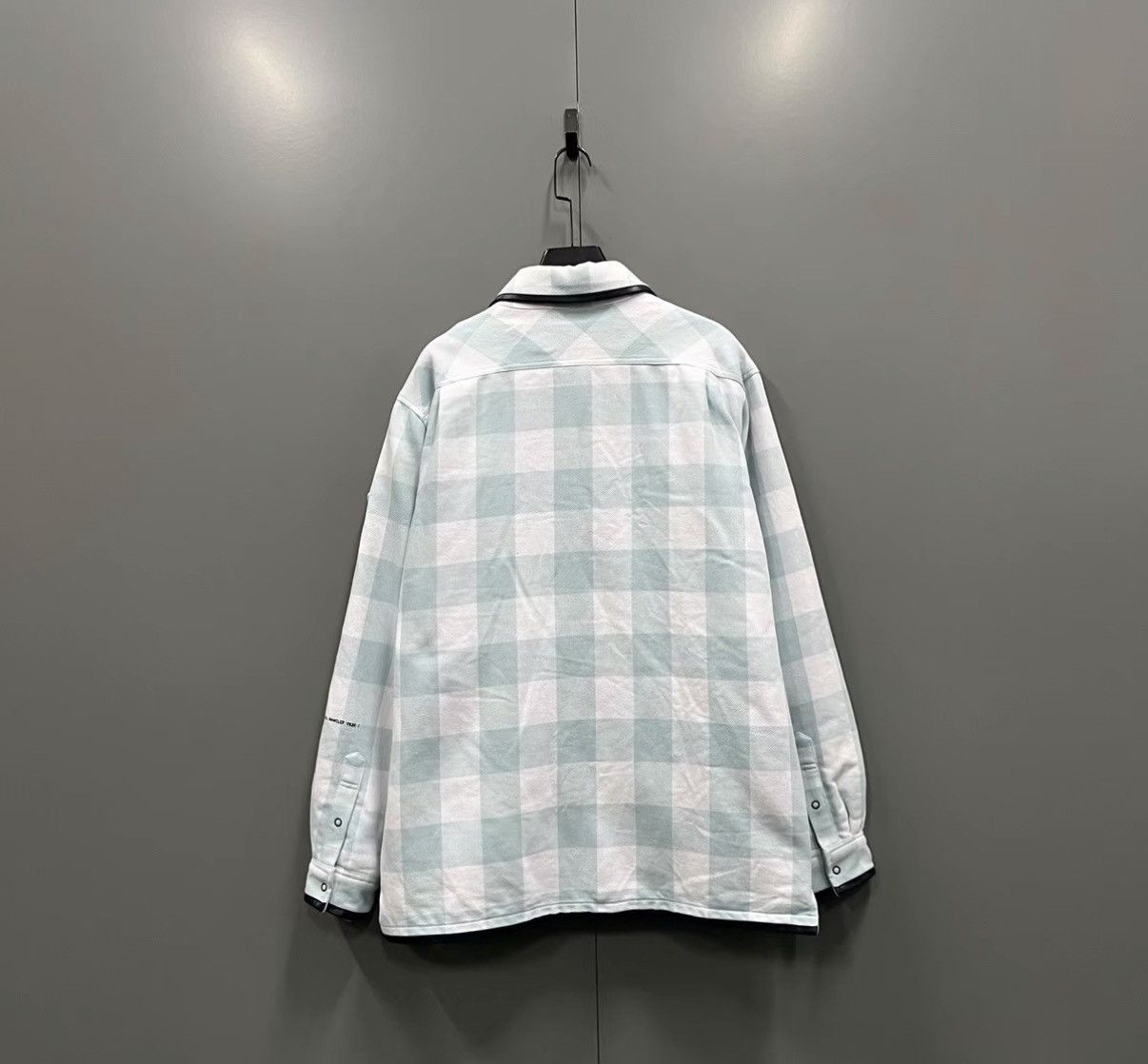 Moncler Moncler Blue & White Check Down Jacket J41 Size US XL / EU 56 / 4 - 2 Thumbnail