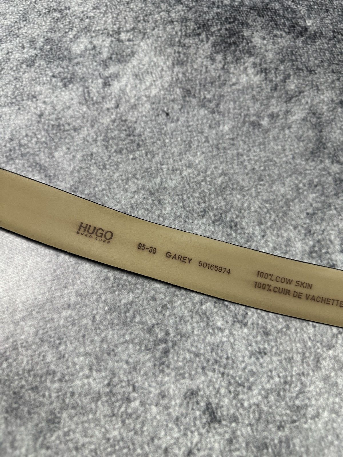 Hugo Boss Y2K Hugo Boss Logo Belts Leather Streetwear Rare USA Style Size ONE SIZE - 5 Thumbnail