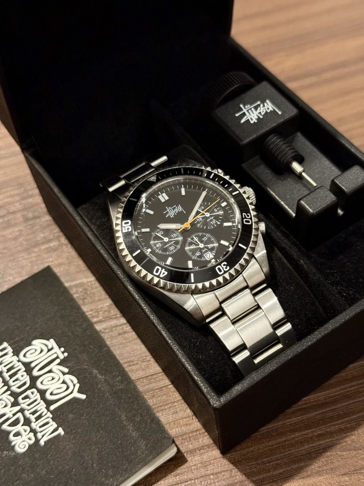 Stussy Stussy Crewsader Limited Edition Silver Watch 2009 (RARE) Size ONE SIZE - 6 Thumbnail