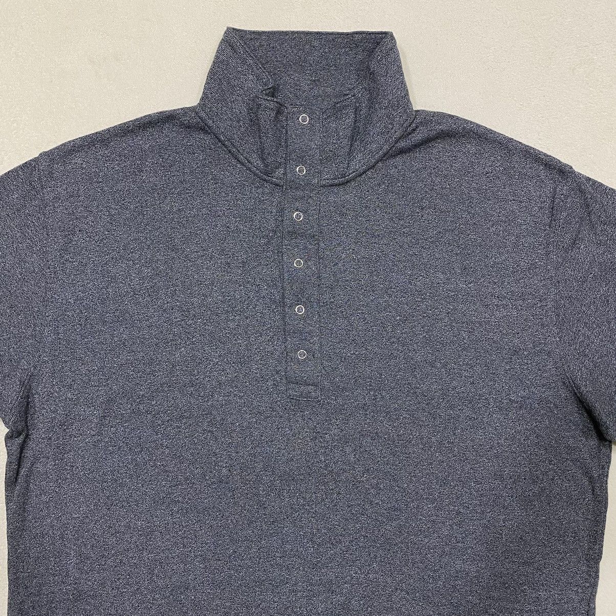 Designer × Japanese Brand × Kansai Yamamoto KANSAI YAMAMOTO Sissy Buttoned Sweatshirt Size US XL / EU 56 / 4 - 2 Thumbnail