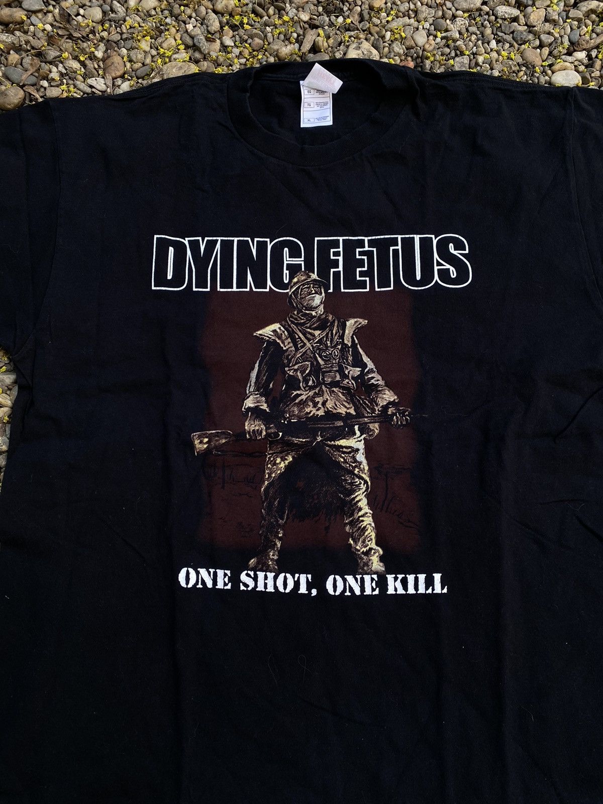 Band Tees × Vintage Vintage 2003 Dying Fetus Rock Death Metal T-Shirt Size US XL / EU 56 / 4 - 5 Thumbnail