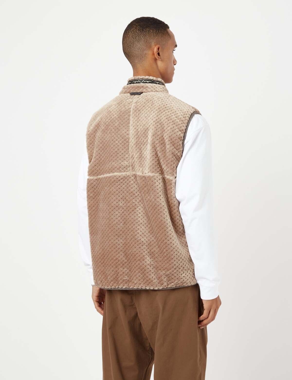 Manastash Manastash Men's Thermal Fleece Vest Biege Size M Size US M / EU 48-50 / 2 - 4 Thumbnail
