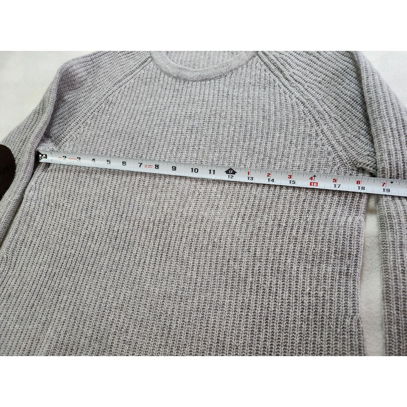 Madewell Madewell Stadium Sweater 100% Merino Wool Leather Size M Size M / US 6-8 / IT 42-44 - 9 Thumbnail