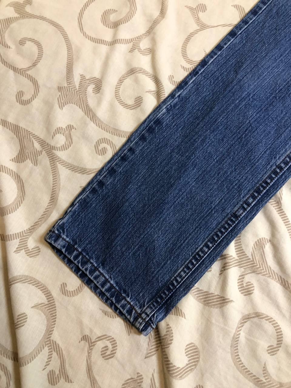 Harley Davidson Vintage Y2K Harley Davidson Distressed Straight Leg Jeans Size 28" / US 6 / IT 42 - 8 Thumbnail
