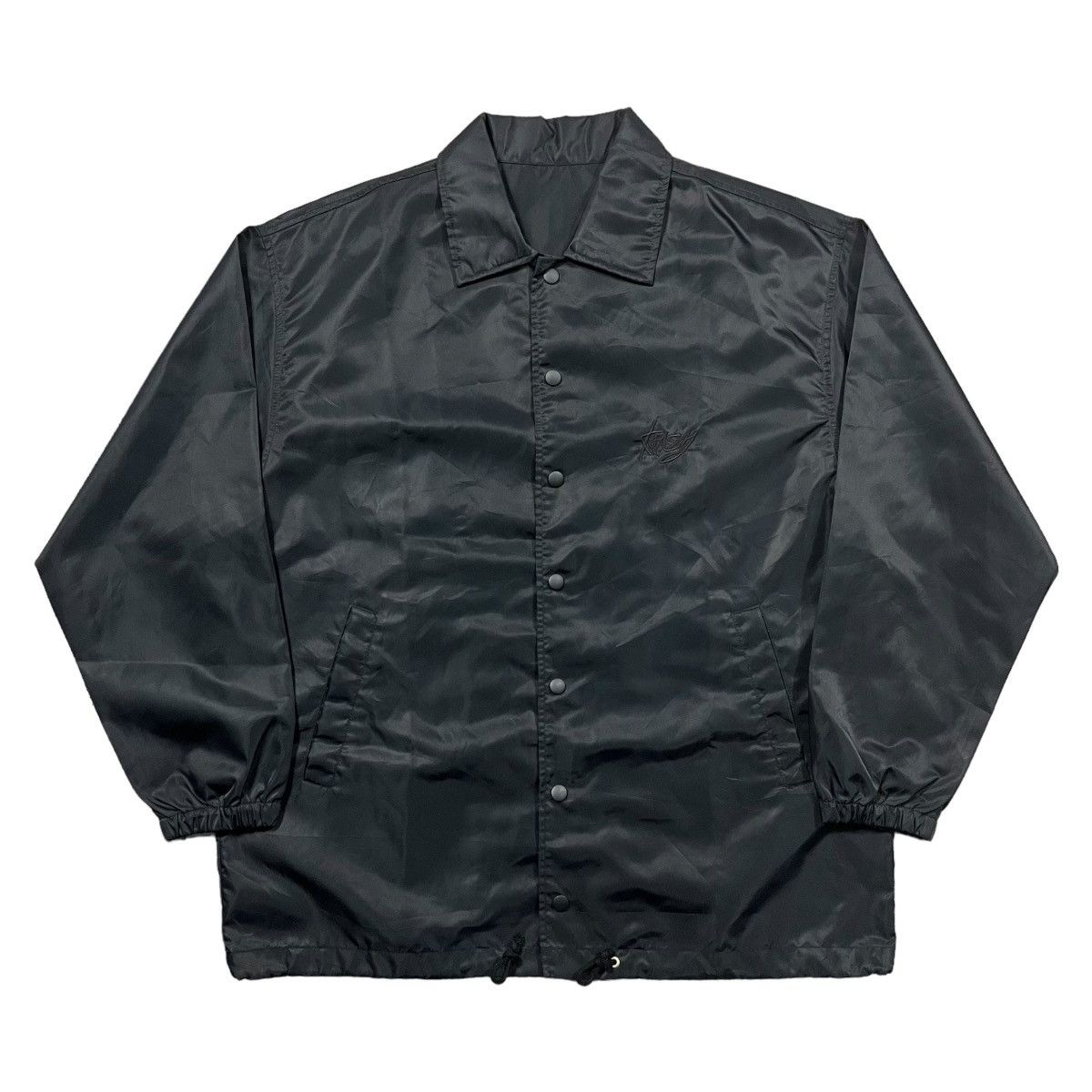 Kansai Yamamoto Vintage Kansai Man Black on Black Big Logo Jacket Size US M / EU 48-50 / 2 - 4 Thumbnail