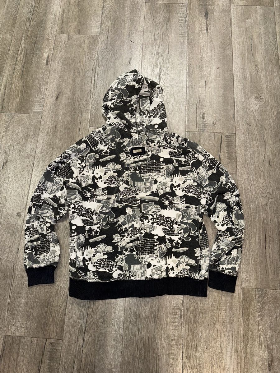 LRG 2000s LRG GRAFFITI HOODIE Size US M / EU 48-50 / 2 - 4 Thumbnail