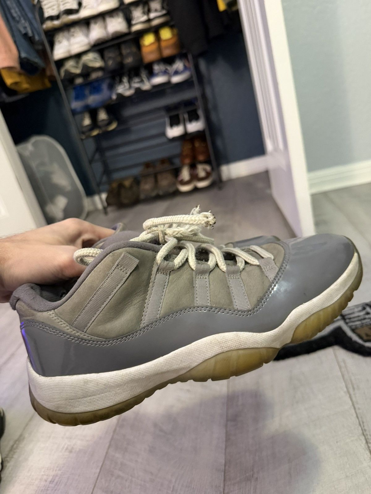 Jordan Brand Jordan 11 Cool Grey Low Size US 10 / EU 43 - 7 Thumbnail