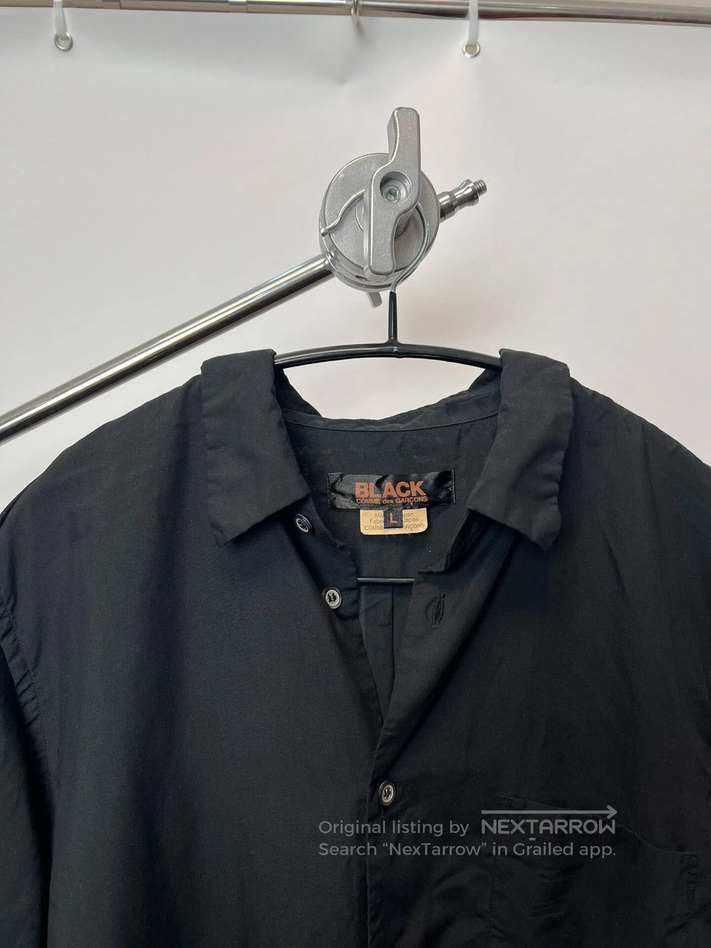 Comme des Garcons Black Comme des Garçons Black Lantern Sleeve Shirt. Size US L / EU 52-54 / 3 - 3 Thumbnail