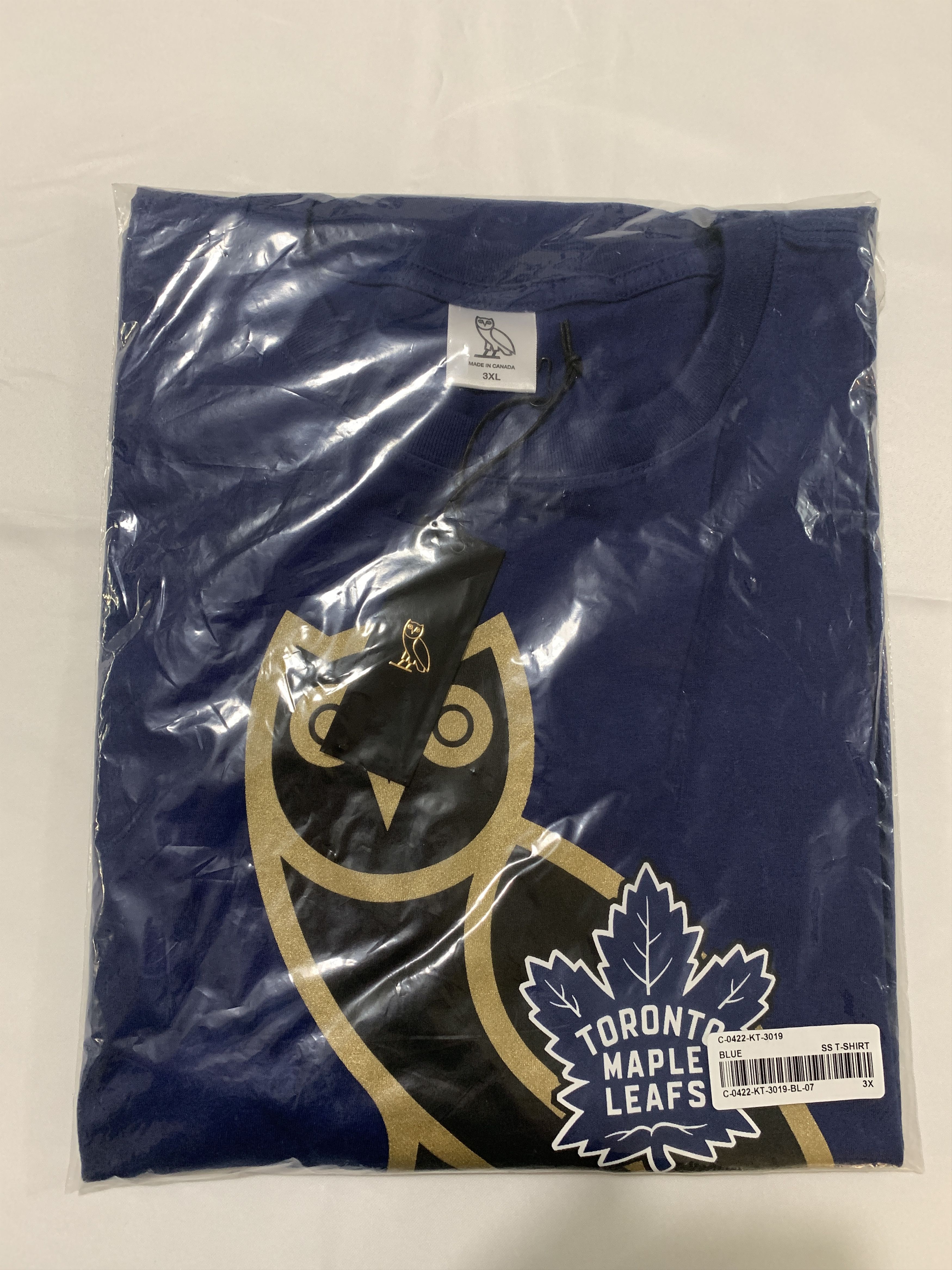 Drake OVO x NHL Maple Leaf OG Owl T-shirt Tee XXXL Size US XXL / EU 58 / 5 - 1 Thumbnail