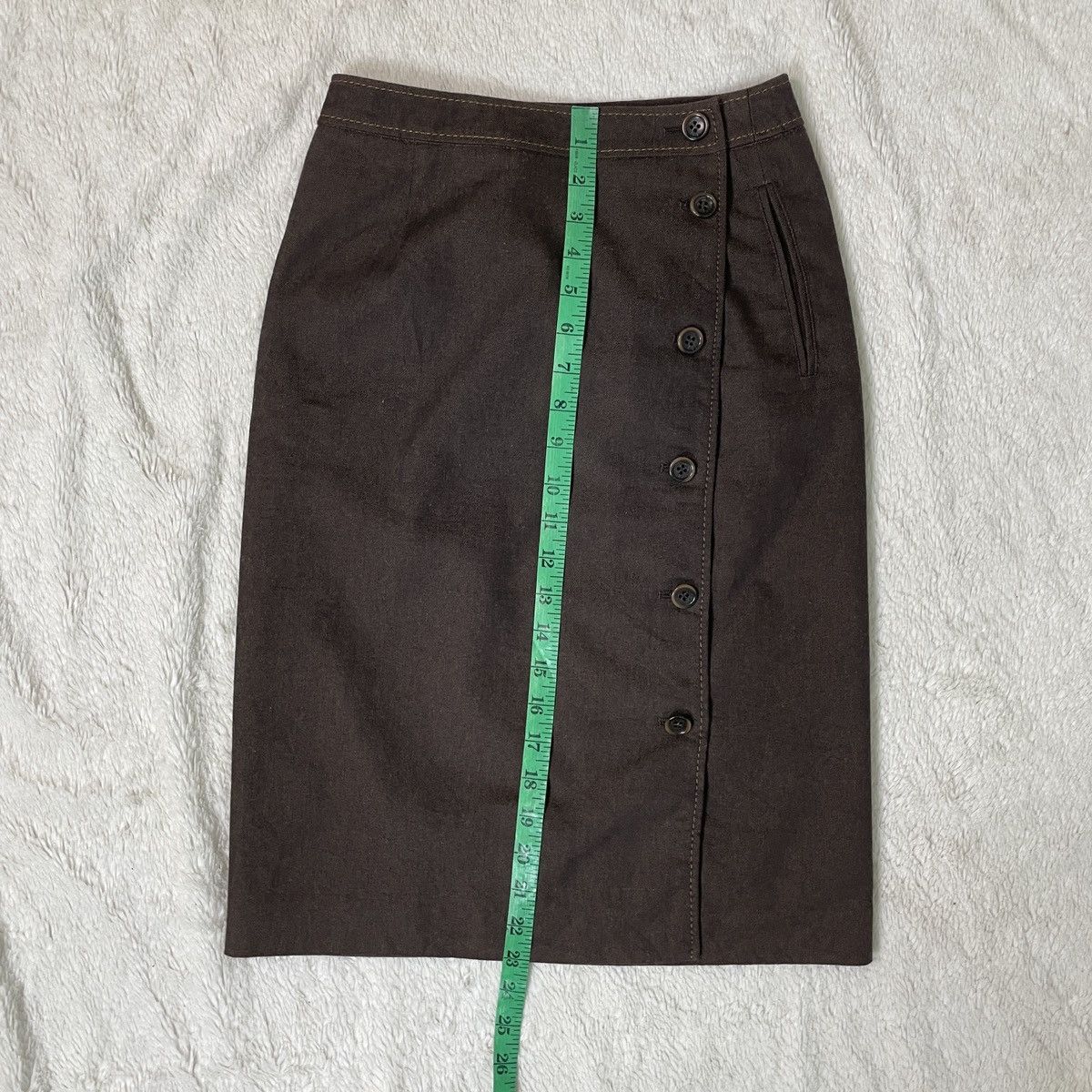 Trussardi 🔥LAST PRICE🔥 Trussardi Button Up Midi Skirt Size 40" / US 18 - 13 Thumbnail