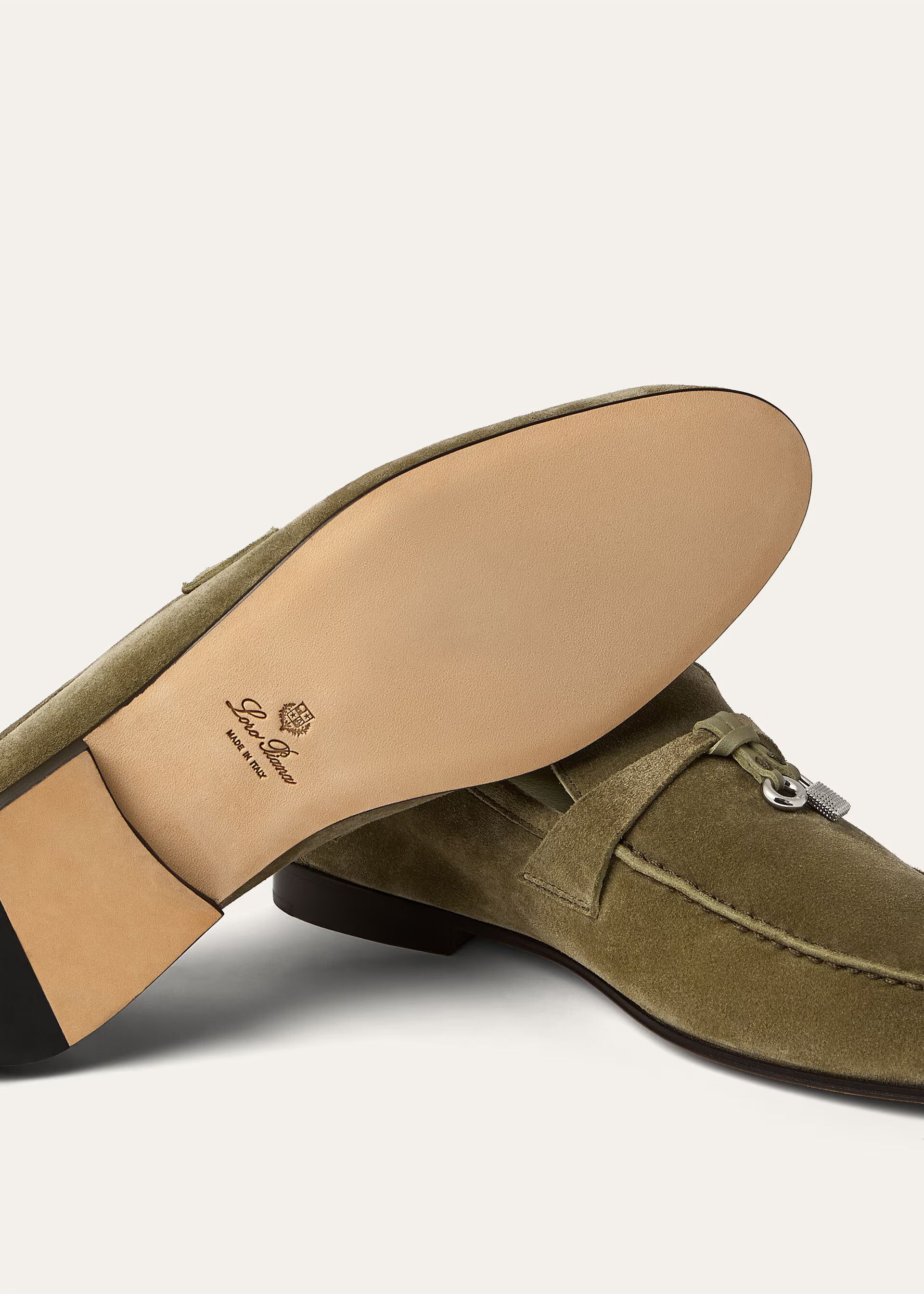 Loro Piana os11x0326 FAQ9903 Joan Loafers in Verde-Acqua Size US 7 / IT 37 - 5 Thumbnail