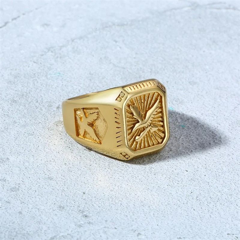 Jewelry × Vintage Eagle Signet Ring Size ONE SIZE - 2 Thumbnail