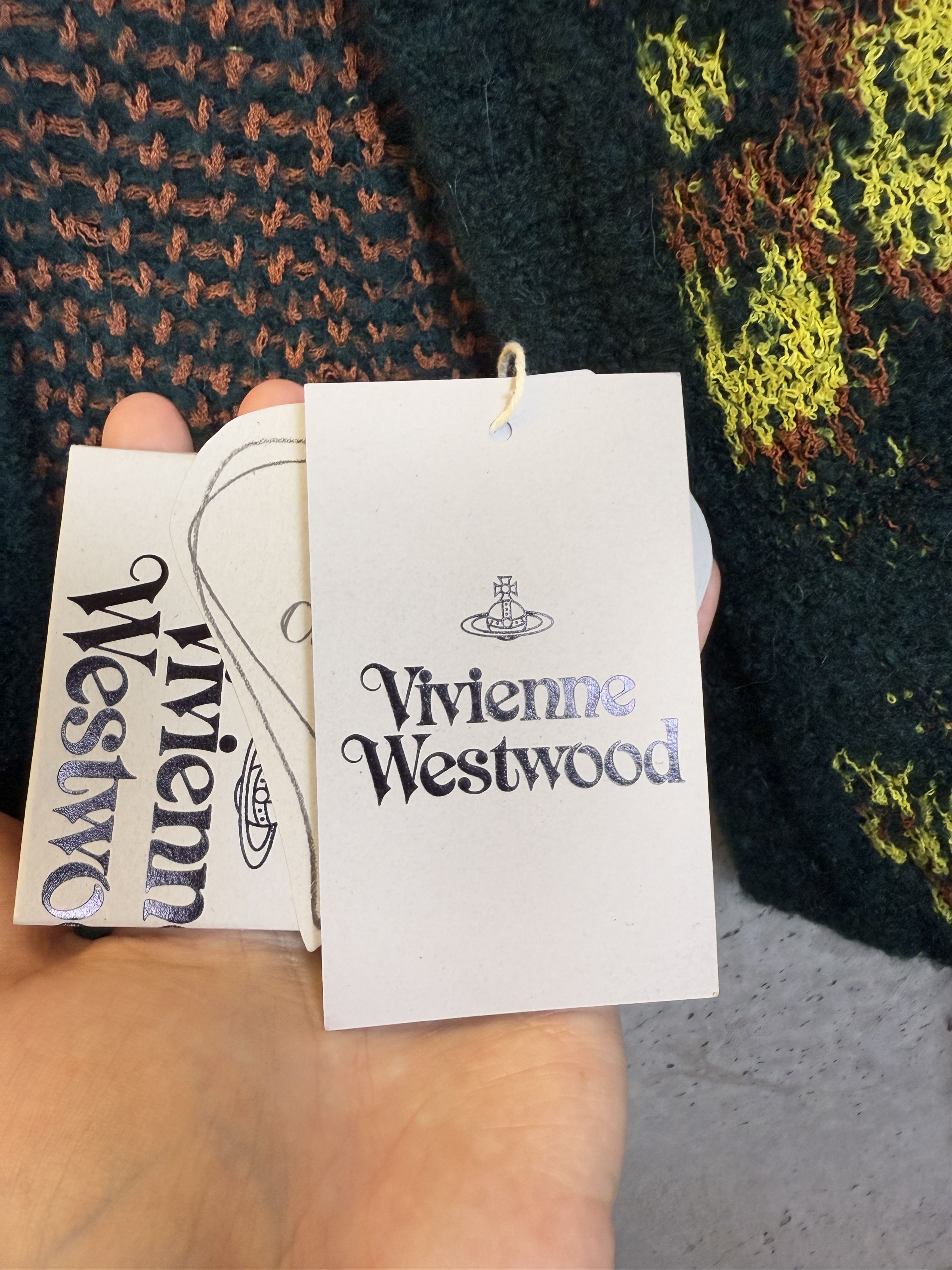 Vivienne Westwood $1725 NWT Vivienne Westwood Blurry Cardigan Size L / US 10 / IT 46 - 9 Thumbnail