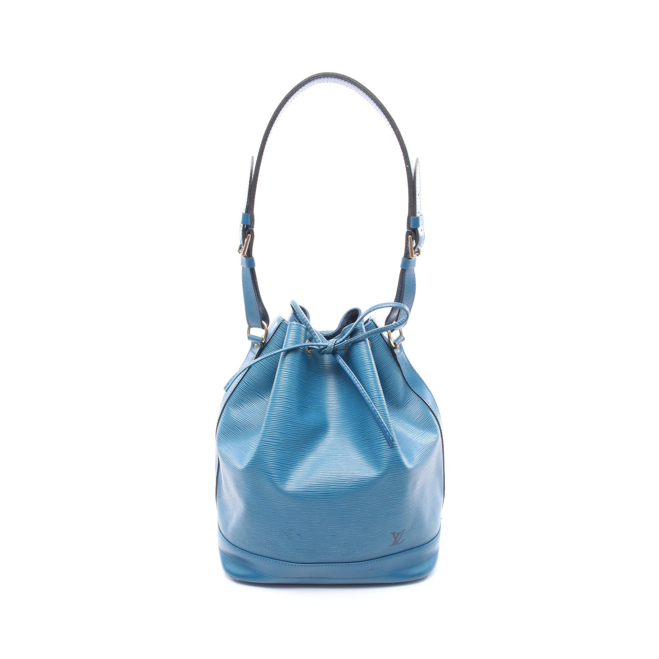 Louis Vuitton Noe Epi Toledo Blue Shoulder Bag Leather, Women's