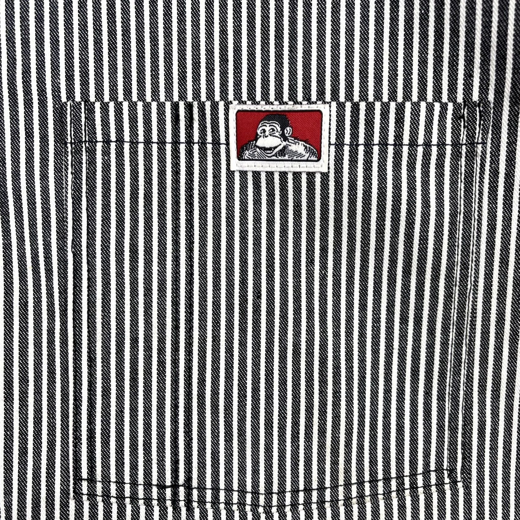 Ben Davis VINTAGE Ben Davis Shirt Mens 3XL Hickory Striped Work Pockets Half Zip Made In USA White USA Striped 3XL Ben Davis Shirt Mens Vintage Women's/Mens? Size US XXL / EU 58 / 5 - 4 Thumbnail