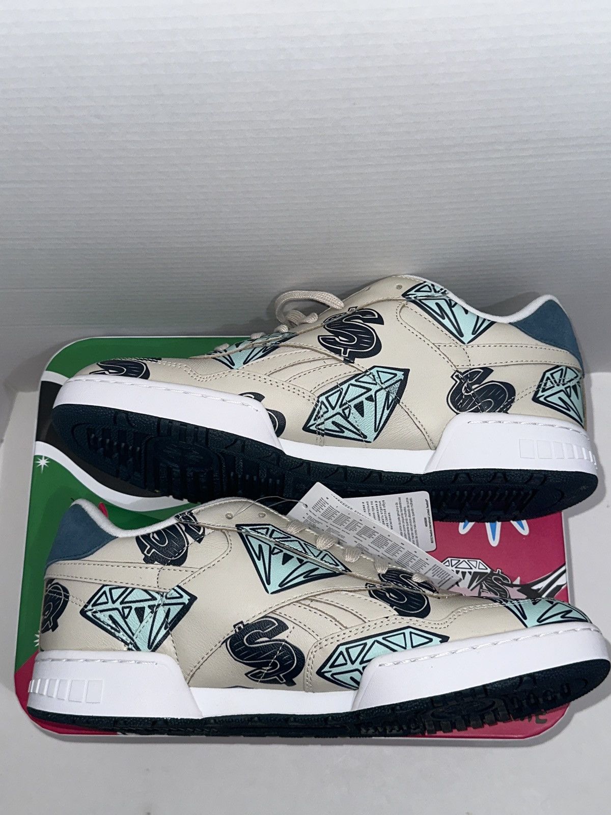Billionaire Boys Club BBC Ice Cream X Reebok BB 4000 Diamonds & Dollars DS US11.5 Size US 11.5 / EU 44-45 - 4 Thumbnail
