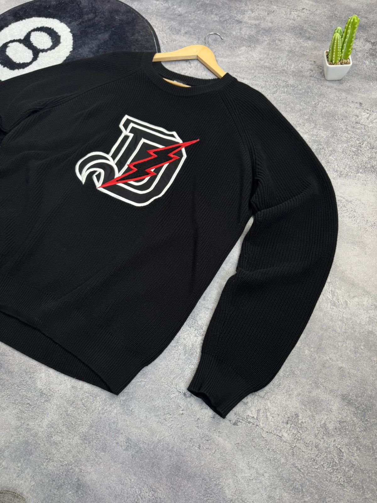 Diesel Diesel Knit Sweater Oversize Vintage Y2k Spellout Big Logo Size US XXL / EU 58 / 5 - 3 Thumbnail