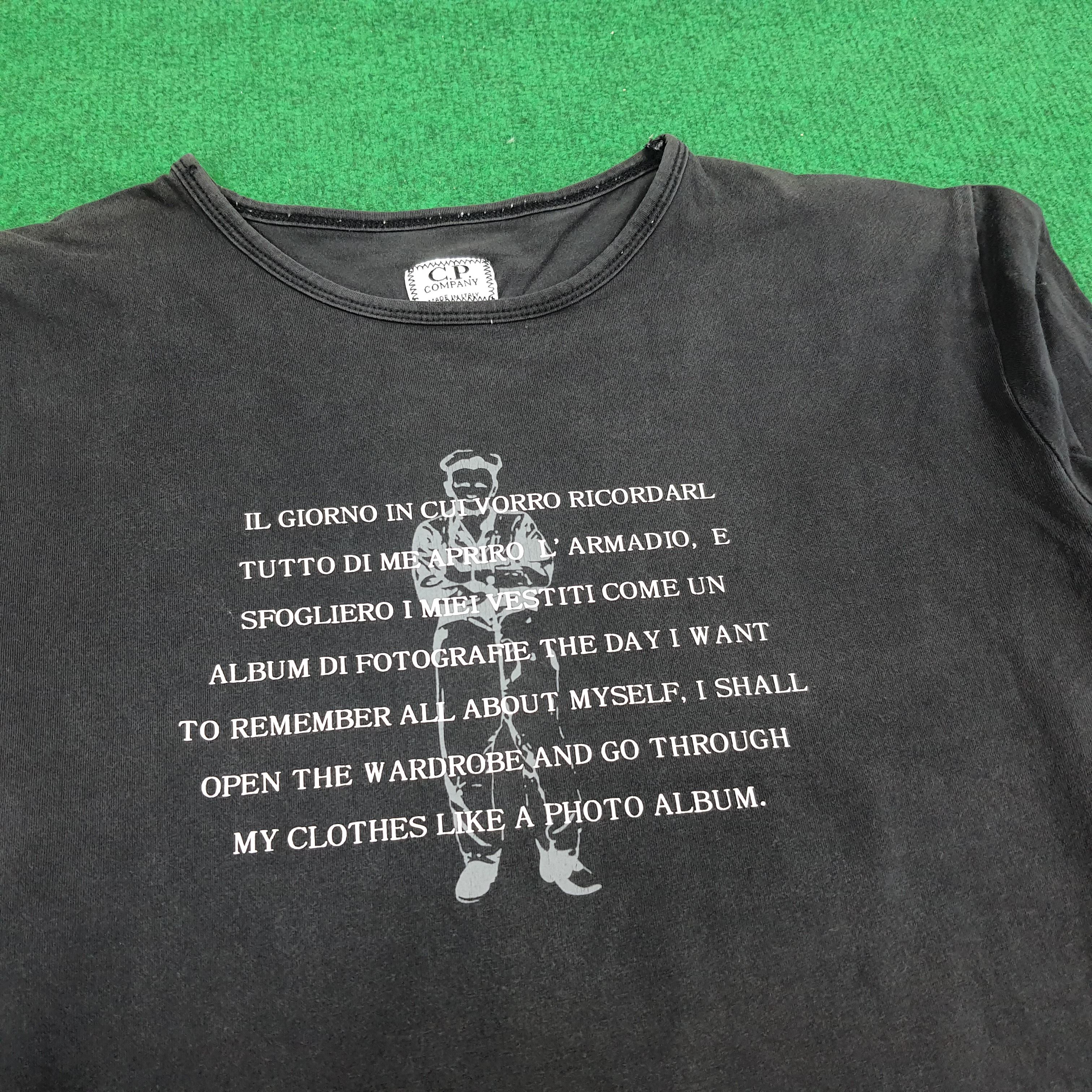 C.P. Company × Vintage Vintage C.P. Company Designer Long Sleeve Tshirt Size US S / EU 44-46 / 1 - 2 Thumbnail