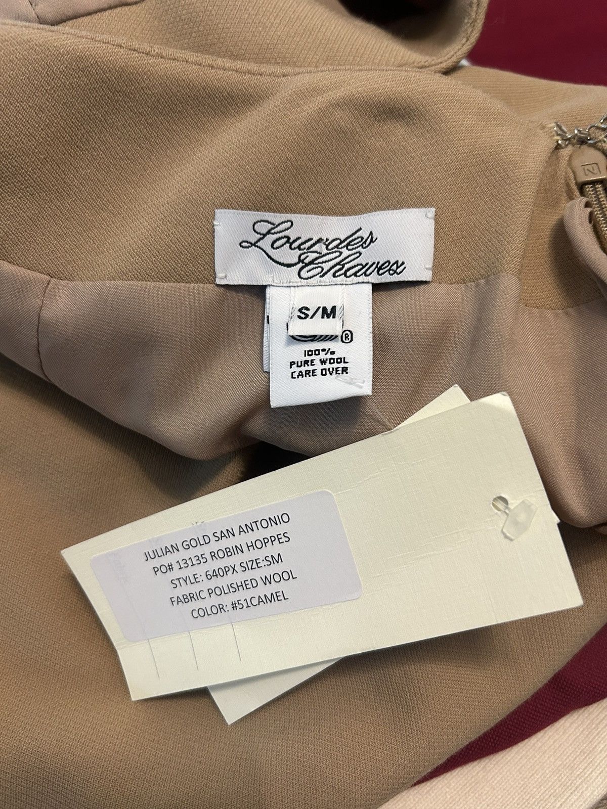 Designer Lourdes Chavez NWT! MSRP: $1.5k Couture Trousers Size US 38 / EU 54 - 4 Thumbnail